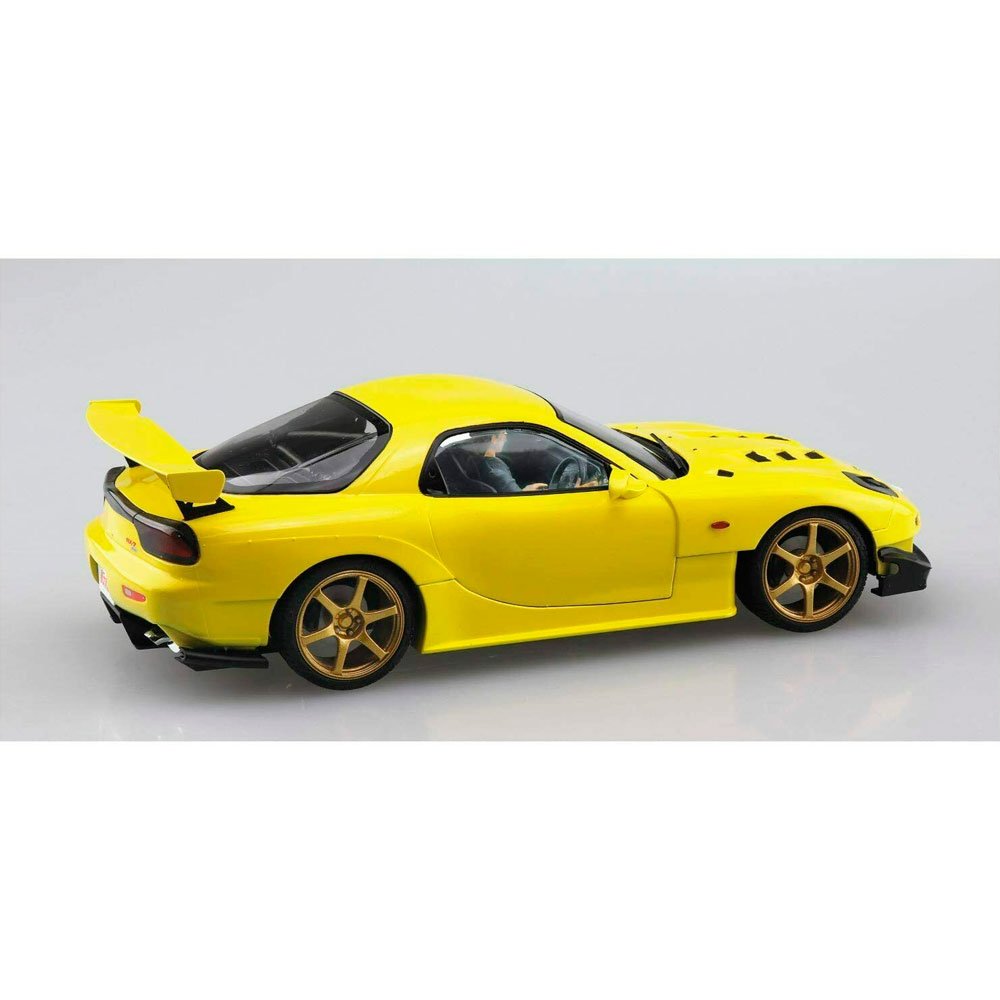 AOSHIMA INITIAL D KEISUKE TAKAHASHI FD3S RX-7 PROJECT D SPECIFICATIONS W/DRIVER FIGURE - IRION Juguetería -  AOSHIMA INITIAL D KEISUKE TAKAHASHI FD3S RX-7 PROJECT D SPECIFICATIONS W/DRIVER FIGURE - IRION Juguetería -